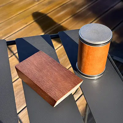 Avis client Louis sur l'aiguiseur de couteaux magnétique avec grip antidérapant et design bois